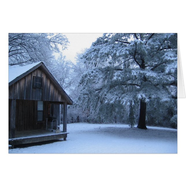 FRISCHER SCHNEE IM LÄNDLICHEN ARKANSAS (Vorderseite (Horizontal))