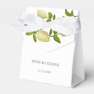 Frischer Zitrus-Anstrich Lemons Moderne Mediterran Geschenkschachtel