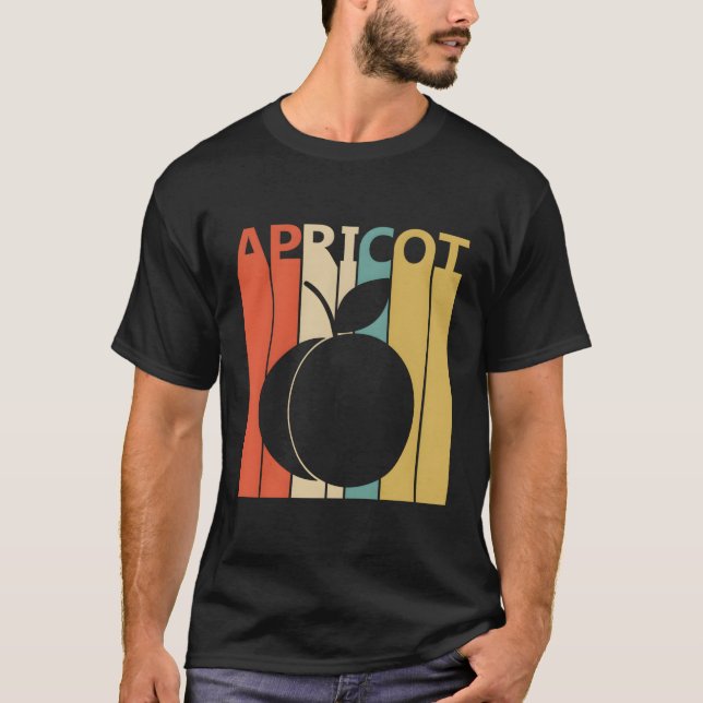 Frisches Aprikosenobst T-Shirt (Vorderseite)