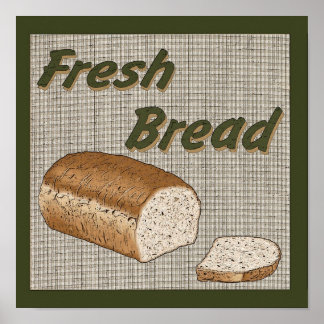 Frisches Brot Poster