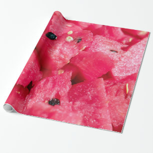 frisches fruchtiges Foto des geschnittenen Geschenkpapier