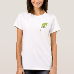 Frisches, grünes tropisches Leaf T-Shirt