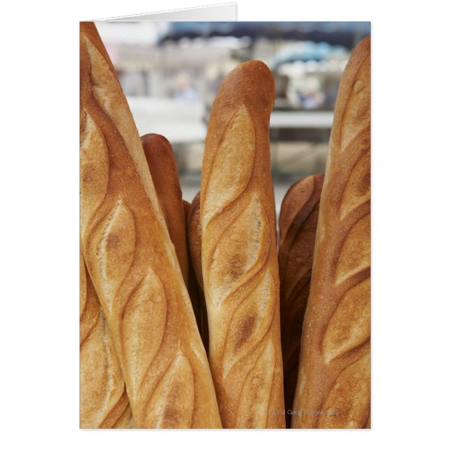 Frisches, heißes Baguettes (Vorne)