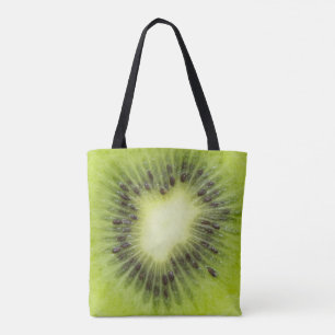 Frisches Kiwi. Runde Scheibe abgeschieden