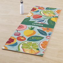 Frisches Obst Blumenmuster