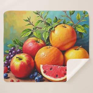 Frisches Obst in perfektem Mix Design Sherpadecke