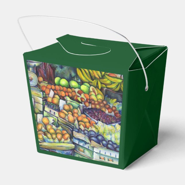 Frisches Obst mit Francis Geschenkschachtel (Rückseite)