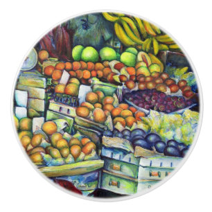 Frisches Obst mit Francis Keramikknauf