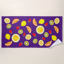 Frisches Obst Strandtuch