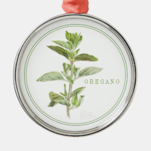 FRISCHES OREGANO Premium Rund um das Ornament
