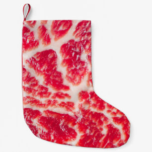 Frisches Rindfleisch-Steak-Fleisch, marmoriert, na Kleiner Weihnachtsstrumpf