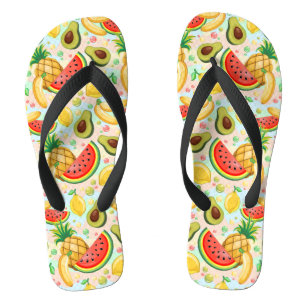 Frisches Sommerkulstmuster Flip Flops