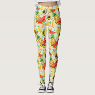Frisches Sommerkulstmuster Leggings