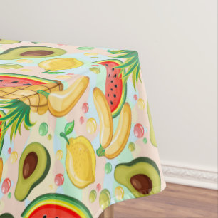 Frisches Sommerkulstmuster Tischdecke