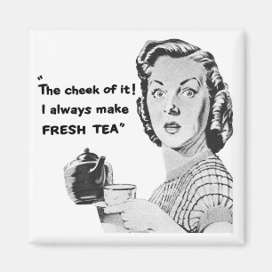 Frisches Tea Kitchen Magnet (Vintage Werbung)