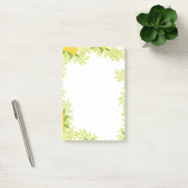 Frisches und fröhliches Schreibpapier Post-it Klebezettel
