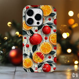 Frisches und lebendiges Fruchtdesign mit Citrus & Case-Mate iPhone 14 Pro Hülle