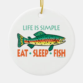 Frischfischerei Keramik Ornament