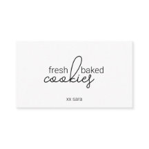 Frischgebackene Kochgeschenktüte