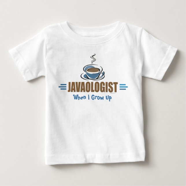 Frischkaffee Baby T-shirt (Vorderseite)