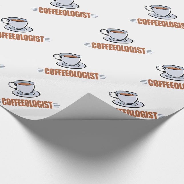 Frischkaffee Geschenkpapier (Ecke)