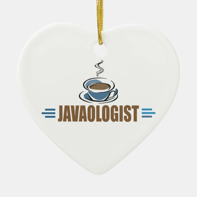 Frischkaffee Keramikornament (Vorne)