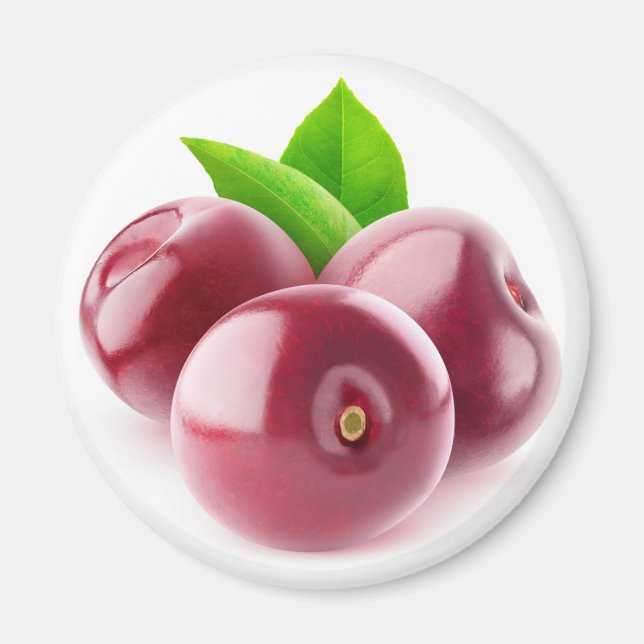 Frischkirschen Magnet (Vorne)