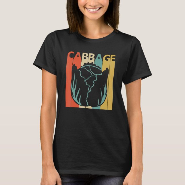 Frischkohl Gemüse T-Shirt (Vorderseite)