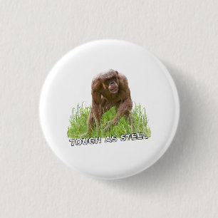 Frischloser Reißverschluss als Stahl Button