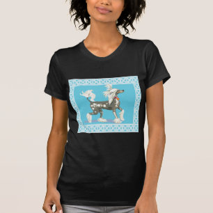 Frischloses chinesisches Zauberhund T-Shirt