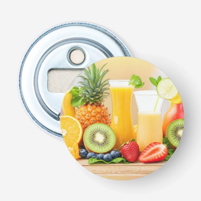Frischsaftfrüchte Flaschenöffner (Vorderseite)