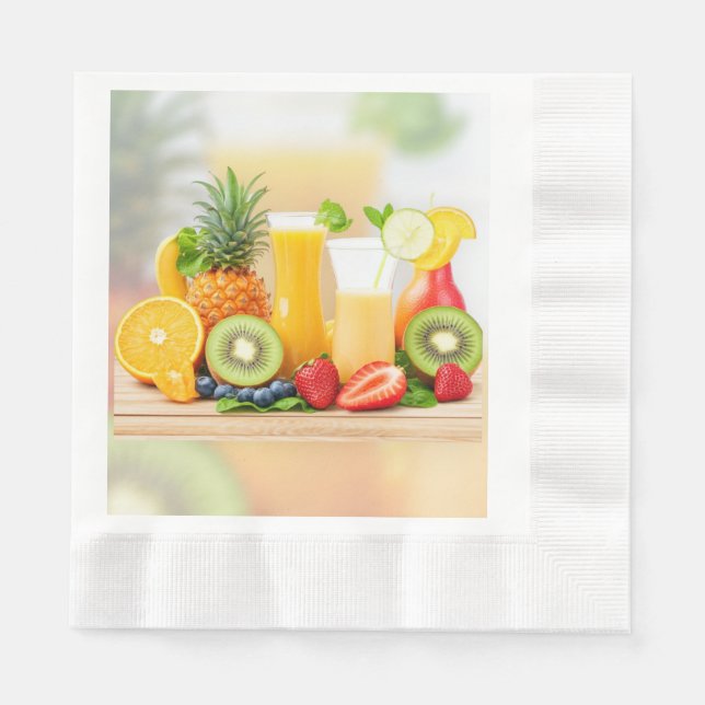 Frischsaftfrüchte Serviette (Vorderseite)