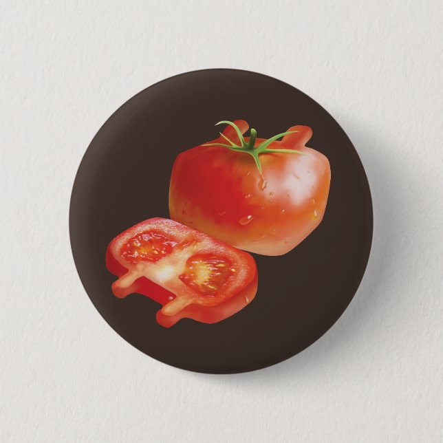 FrischTomate Button (Vorderseite)