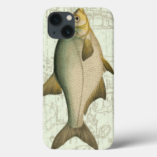 Frischwasserfische auf Karte Case-Mate iPhone Hülle