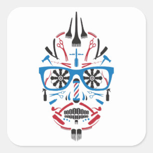 Frischzucker Quadratischer Aufkleber