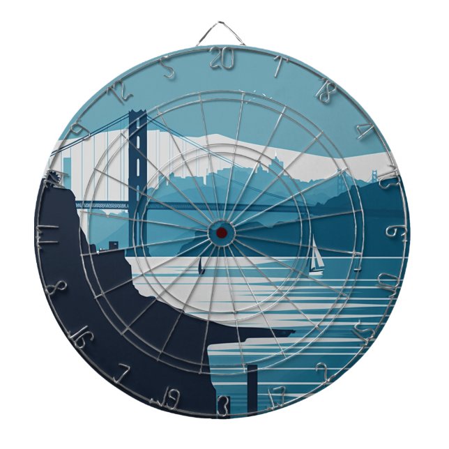 FRISCO BAY #1 DARTSCHEIBE (vorne)