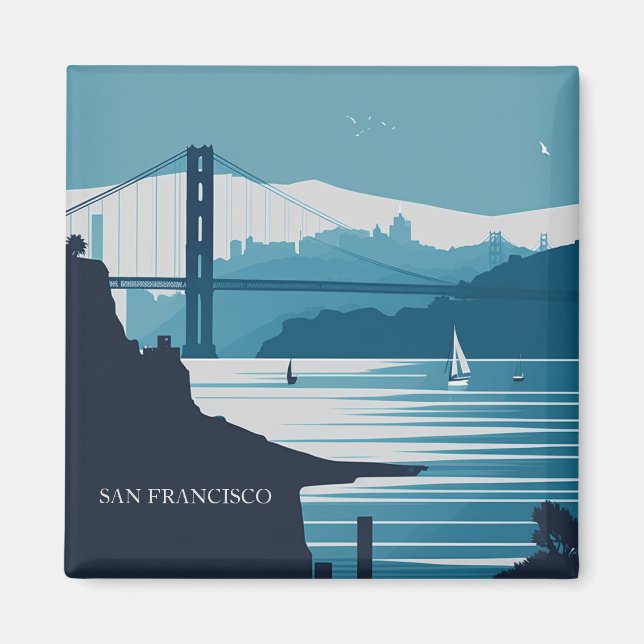 FRISCO BAY #1 MAGNET (Vorne)