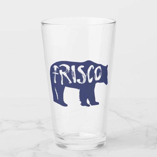 Frisco Colorado Bear Glas (Vorderseite)