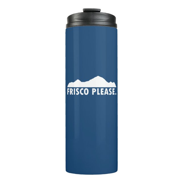 Frisco Colorado Bitte Thermosbecher (Vorderseite)