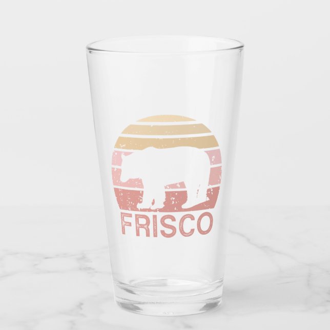 Frisco Colorado Retro Bear Glas (Vorderseite)