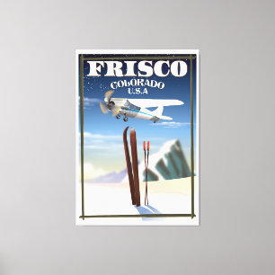Frisco Colorado USA Reiseplakat Leinwanddruck