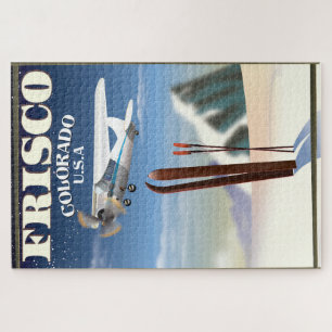 Frisco Colorado USA Reiseplakat Puzzle