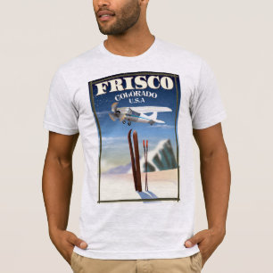 Frisco Colorado USA Reiseplakat T-Shirt