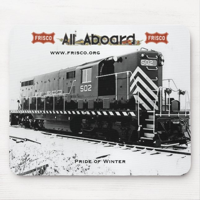 Frisco GP7 "Stolz des Winters " Mousepad (Vorne)