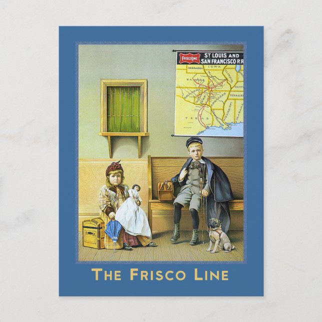 Frisco-Linie Postkarte (Vorderseite)