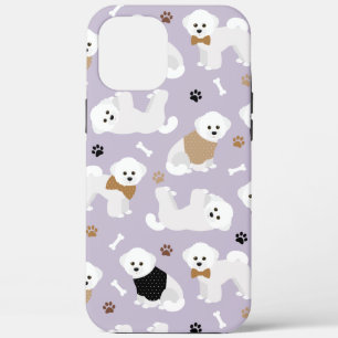 Frise Bones and Paws Purple Case-Mate iPhone Hülle