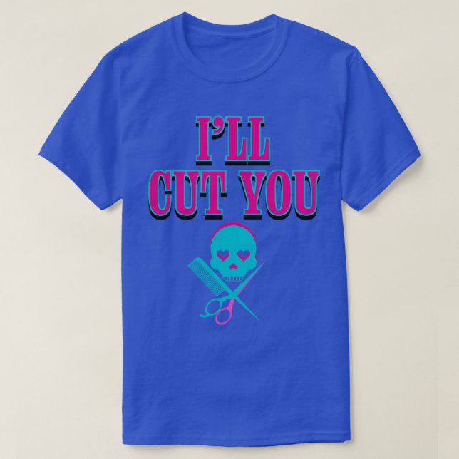 Friseur 7 T-Shirt (Design vorne)