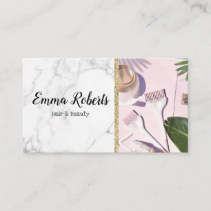 Friseur & Beauty Spezialist Salon Friseur Barber Visitenkarte