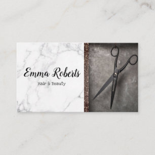 Friseur & Beauty Spezialist Salon Friseur Barber Visitenkarte