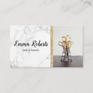 Friseur & Beauty Spezialist Salon Friseur Barber Visitenkarte